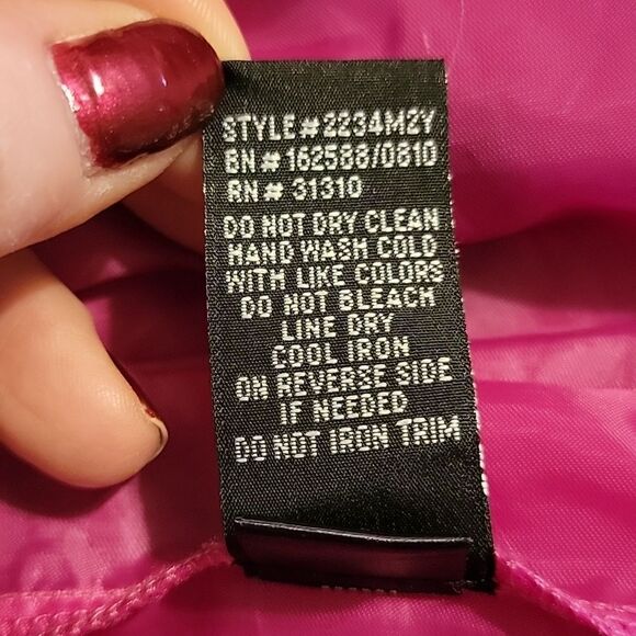 BCX GIRL BLACK AND FUCHSIA DROPPED WAIST FANCY PARTY DRESS, SIZE 10 - Picture 12 of 12